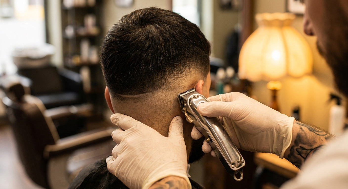 Industrial style preview — the fade in progress