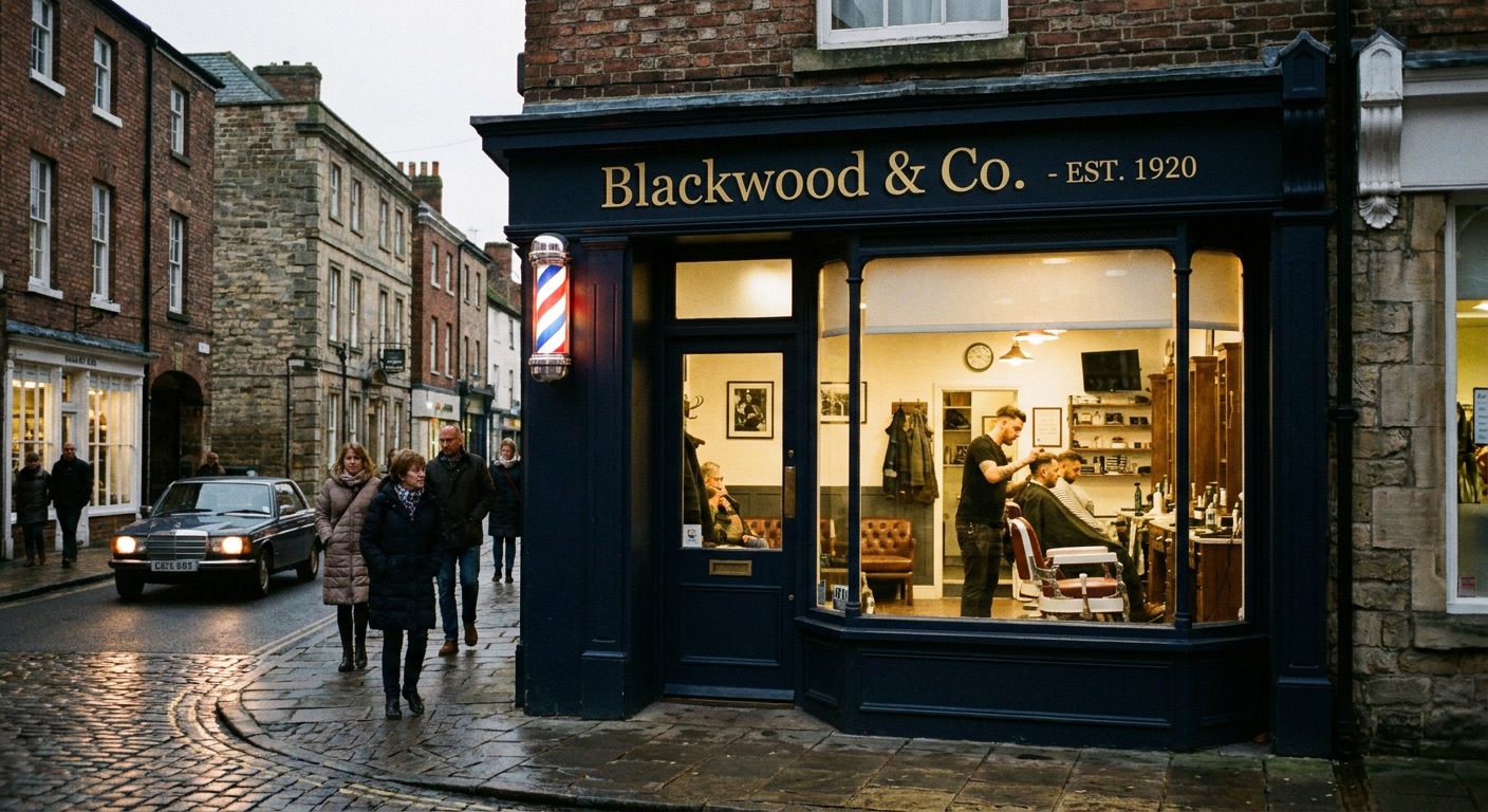 The shopfront on Devoils Lane